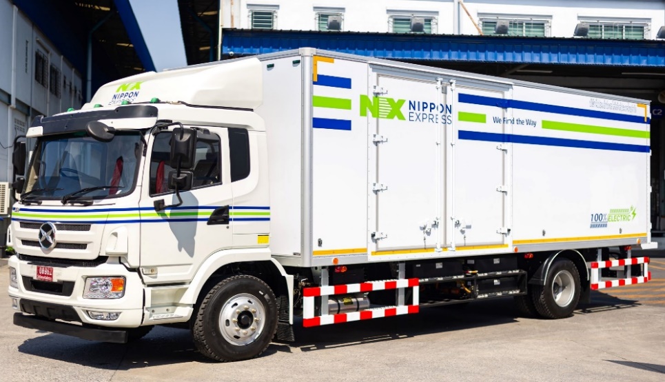 Revolutionizing Green Logistics: NX Logistics Thailand Rolls Out Its Premier Electric Truck